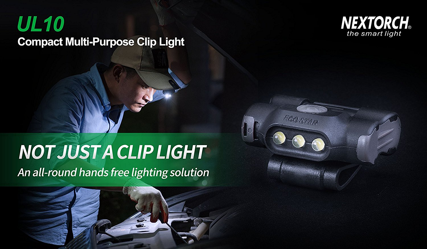 NEXTORCH UL10 Multi-Purpose Clip Light
