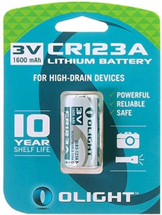 Olight Olight CR123A 3V 1600mAh nvt