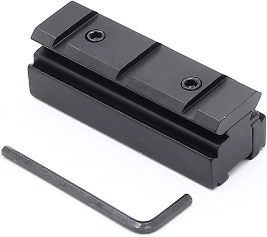 Higoo® Aluminum Alloy 11mm to 20mm Rail Scope Mount Base Adapter