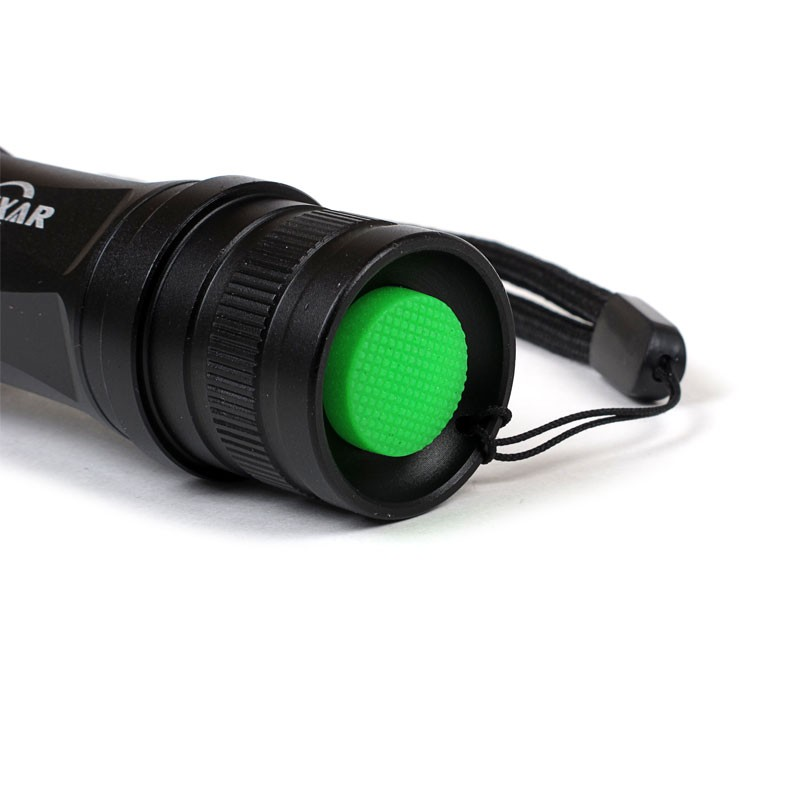 Cree zaklamp XML T6 High Power Led 2000 Lumen - Zwart