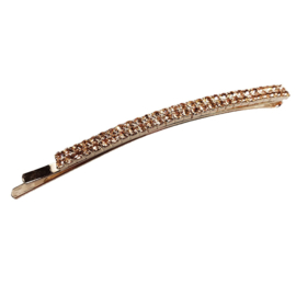 Spark - Rounded Metal Bobby Pin (Rose Gold)