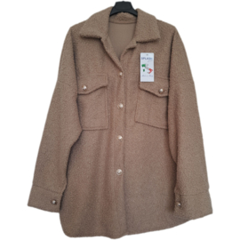 Bouclé jasje XXL camel