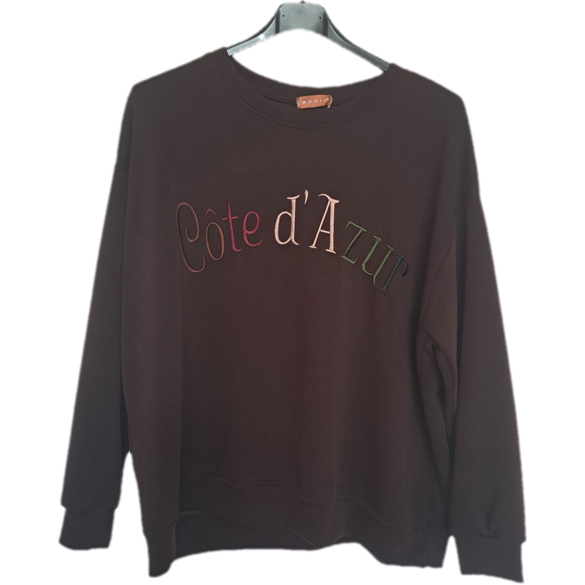 Sweater Cote d'Azur bruin