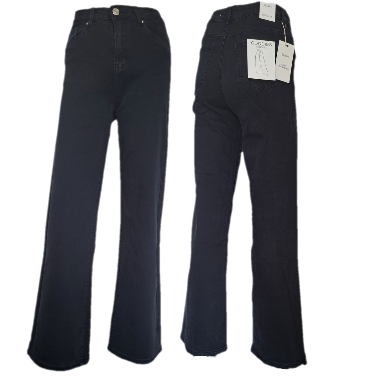 Goodies Wideleg donkerblauw