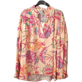 blouse met print