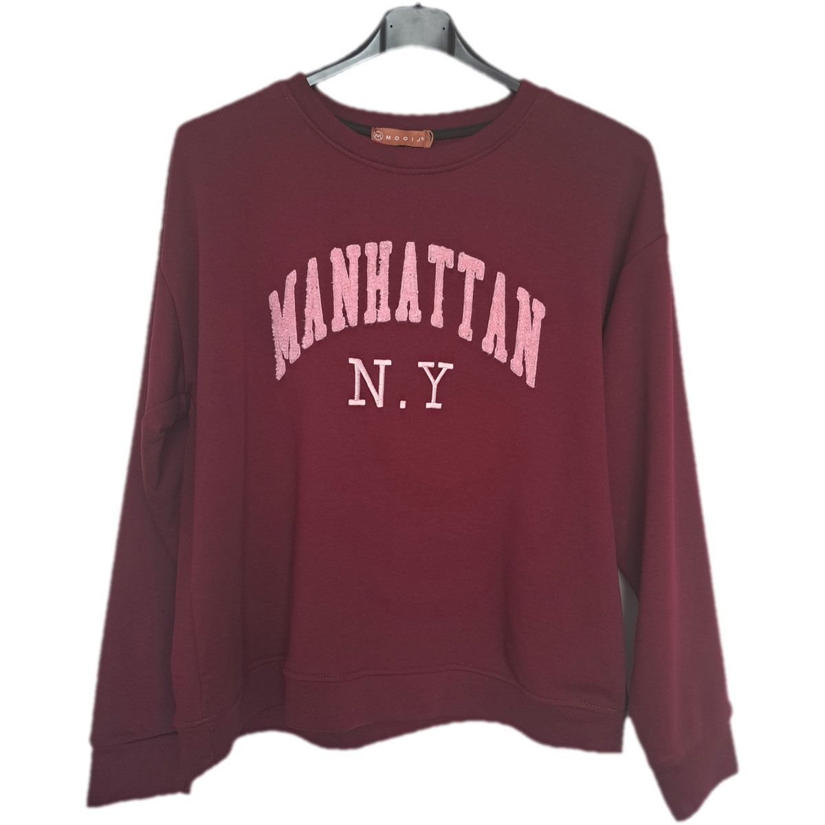 Sweater Manhatten bordeauxrood