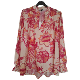 blouse met print