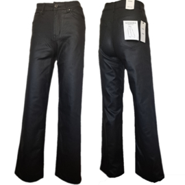 Goodies wideleg zwart leatherlook