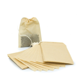 Papieren theefilters 25 stuks