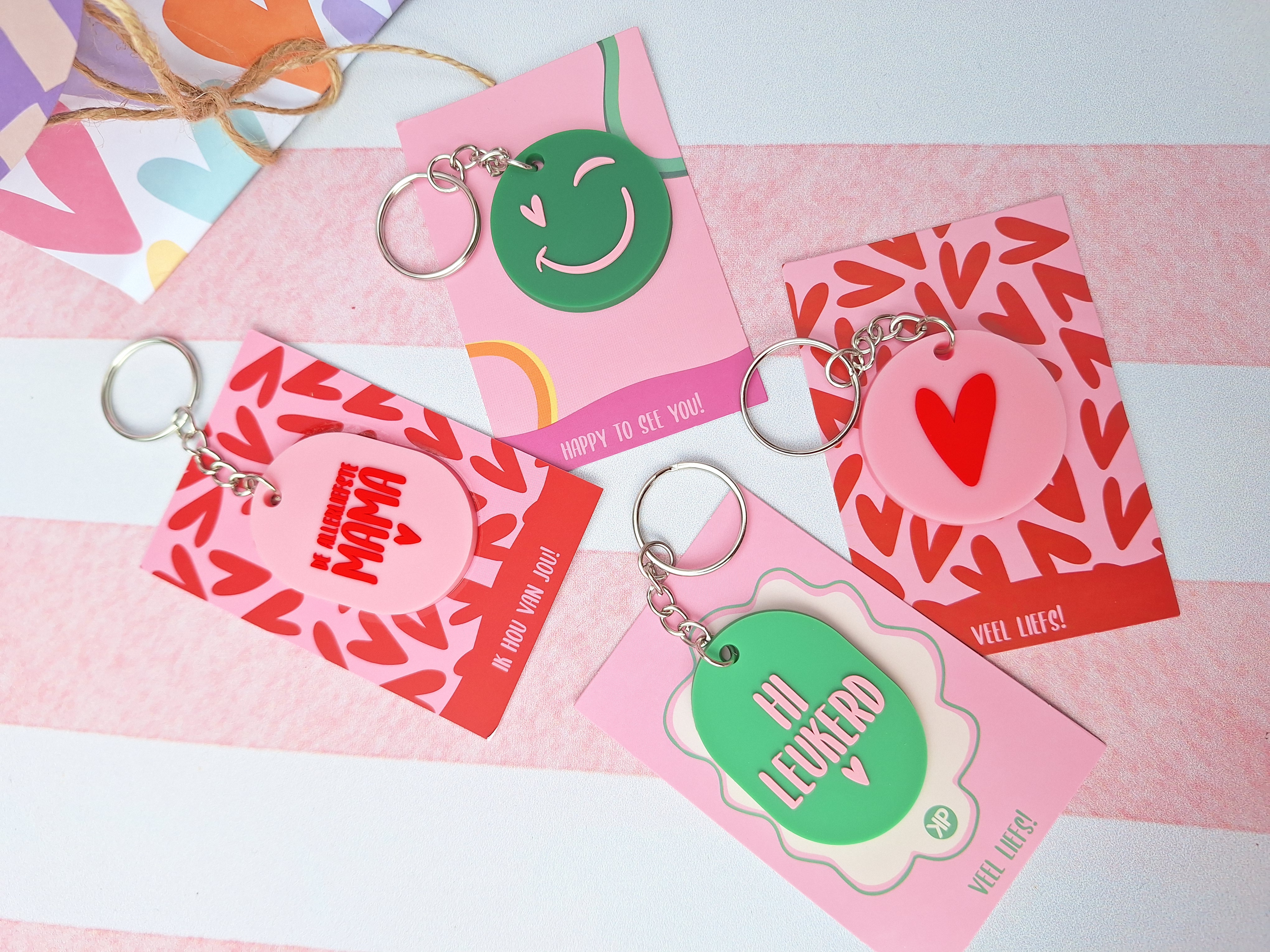Liefigheidje | Cadeauzakje met sleutelhanger