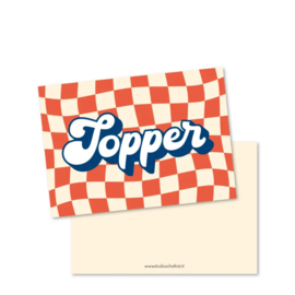 Wenskaart Topper