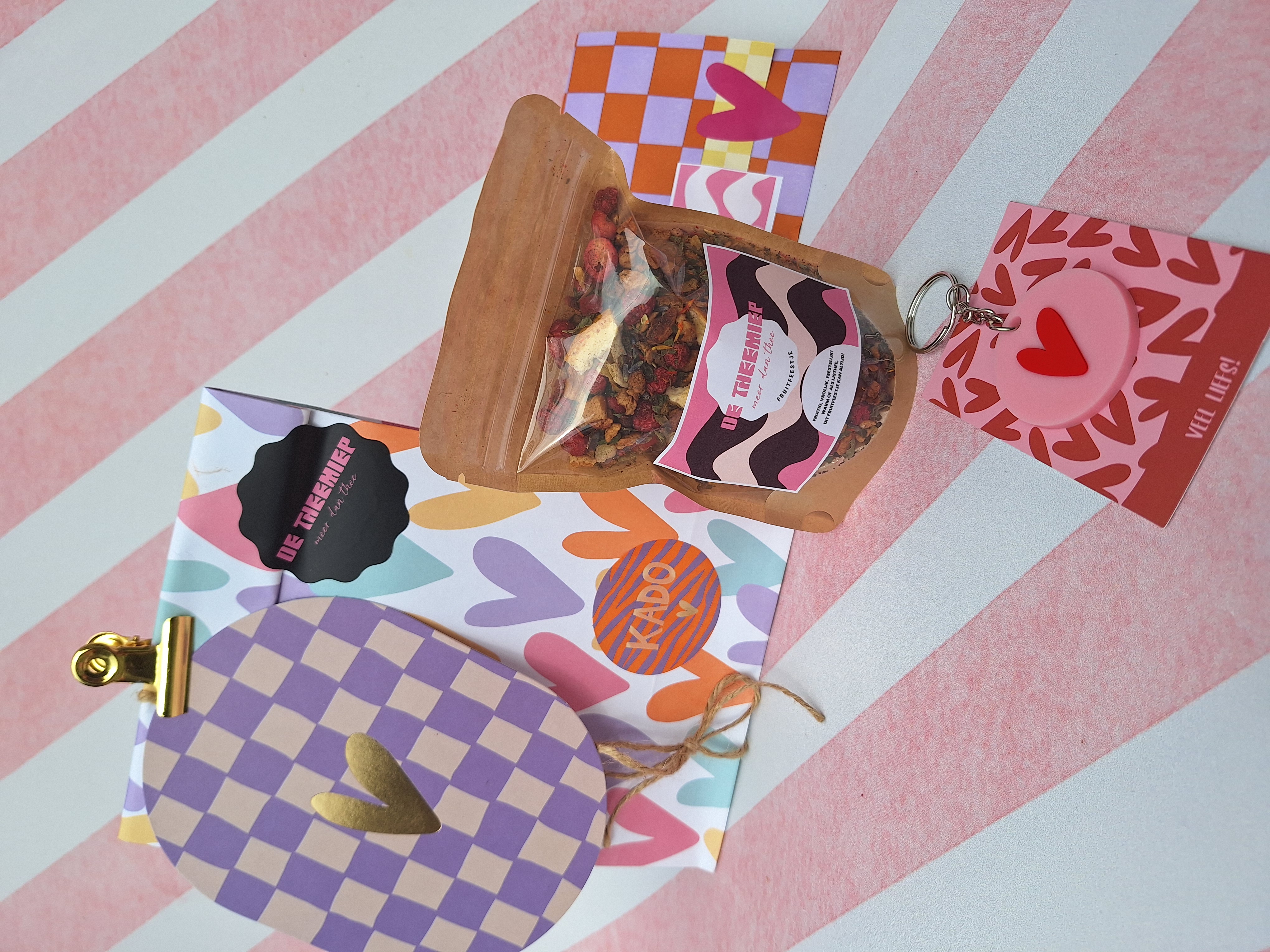 Liefigheidje | Cadeauzakje met sleutelhanger