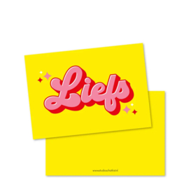 Wenskaart Liefs