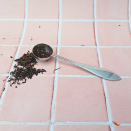 Maatschepje losse thee RVS