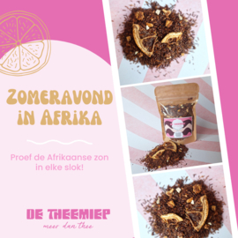 Zomeravond in Afrika
