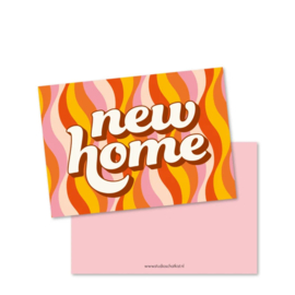 Wenskaart New home