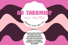Zwarte chai met pit