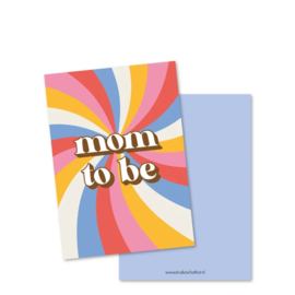 Wenskaart Mom to be