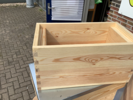 6 raams grenen BK-bak