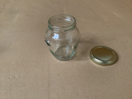 orciopot met oortjes 370 ml ml (500  gram) verpakt per ? met goudkleurig deksel Toc 63