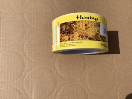 etiket 450 gram op rol honing met bij 250 stuks