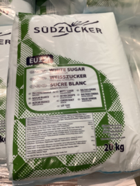 zak met 20 kilo fijne suiker