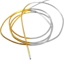 Bouillondraad / French Wire – Goudkleur of Zilverkleur