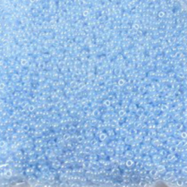 Miyuki glas rocailles (8/0 of  11/0) Ceylon Sky Blue 524