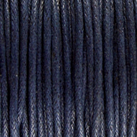 Waxdraad Donker Nacht Blauw - 1.5mm x 2 meter