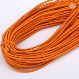 Gekleurd elastisch draad - 1 meter x 1mm - kies uit div. kleuren