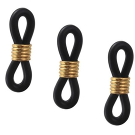 Rubbertjes voor brillenkoord