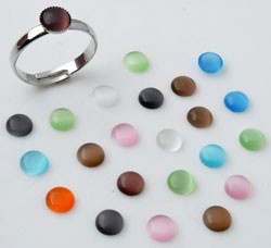 Cabochons en Plakstenen