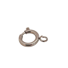 Veerslotje - Veersluiting RVS 12mm - Zilverkleur