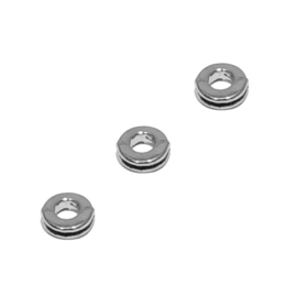Metaal Spacer Disc Kralen met Gleuf  - 10 stuks van één kleur