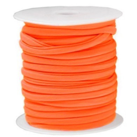 Modi elastiek, Ibiza elastisch koord - Oranje - 5mm breed