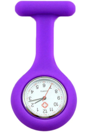 Verpleegsters Horloge In flexibele Silicone behuizing - div. kleuren