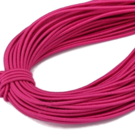 Gekleurd elastisch draad - 1 meter x 1mm - kies uit div. kleuren