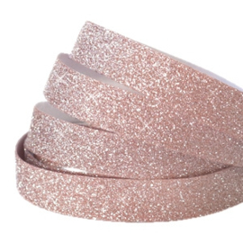 Crystal glitter tape 5mm Vintage Rosé  - 20cm