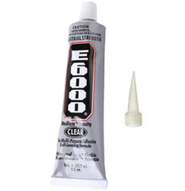 E6000 Lijm - Tube 29.7ml - Sterke Industriële Lijm