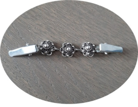 Alligator Clip - 25mm - Zilverkleur - 8 stuks