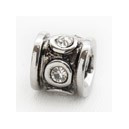 Bedel met Blanke Strass Steentjes
