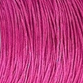 Waxdraad Fuchsia Roze - 1mm x 2 meter