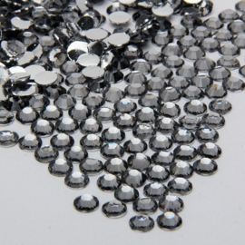 4mm Facet Resin Rhinestone Plaksteentjes - Flat back - SS16  - div kleuren - 50 stuks