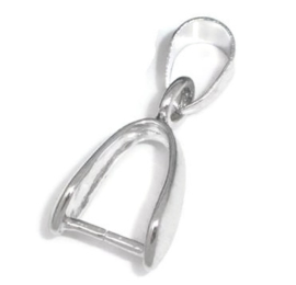 Klemmetje voor Hanger - Silverplated metaal