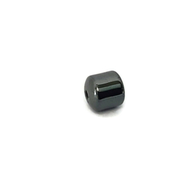 Hematiet kralen 8x7mm - Antraciet - 8 stuks