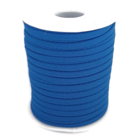 Modi elastiek, Ibiza elastisch koord - Blauw -  5mm breed