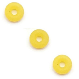 Rubber ringetjes - stopper - mix of per kleur