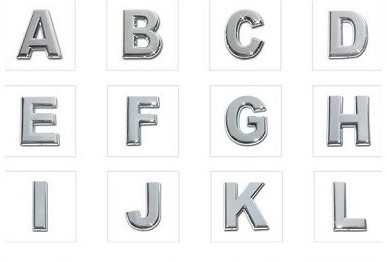 herhaling ~ kant Leidinggevende Schuifkralen Metaal Letters Alfabet A t/m L voor 10mm leer - Gat 10x2.5mm |  Schuifkralen voor 10mm Band / Leer | Lesita Sieraden