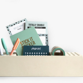 Stationary | Desk organizer Pens White | 1 stuk