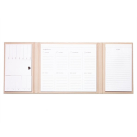 Deskplanner | roze | 1 stuk